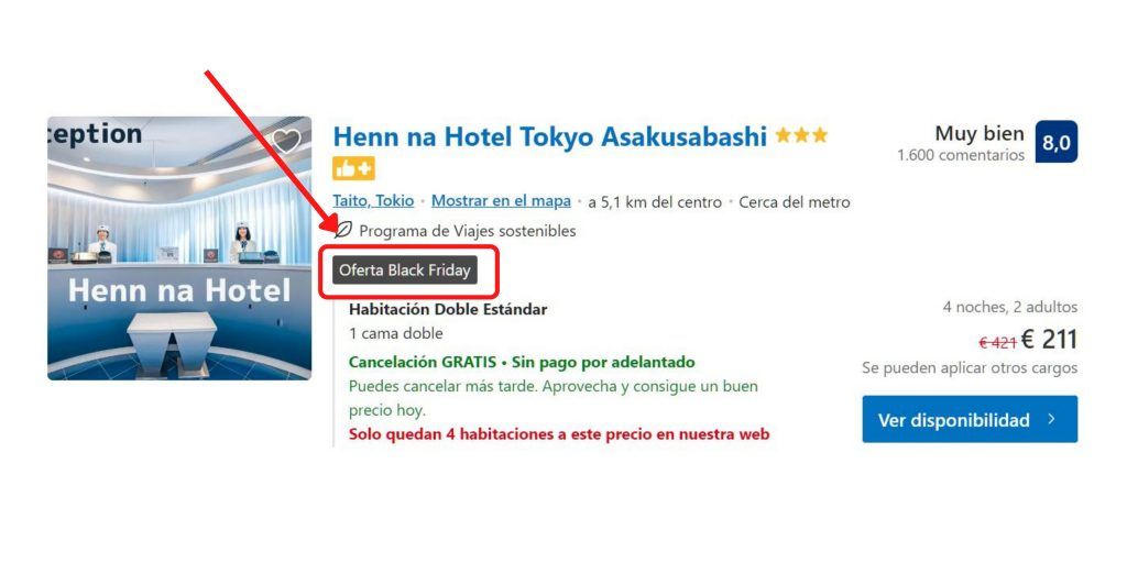 Black Friday Booking 2022 como conseguir descuentos