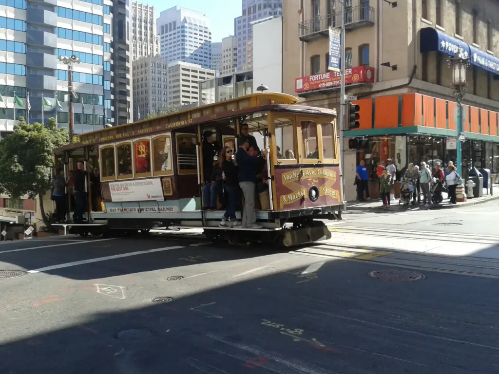 Cable car en San Francisco