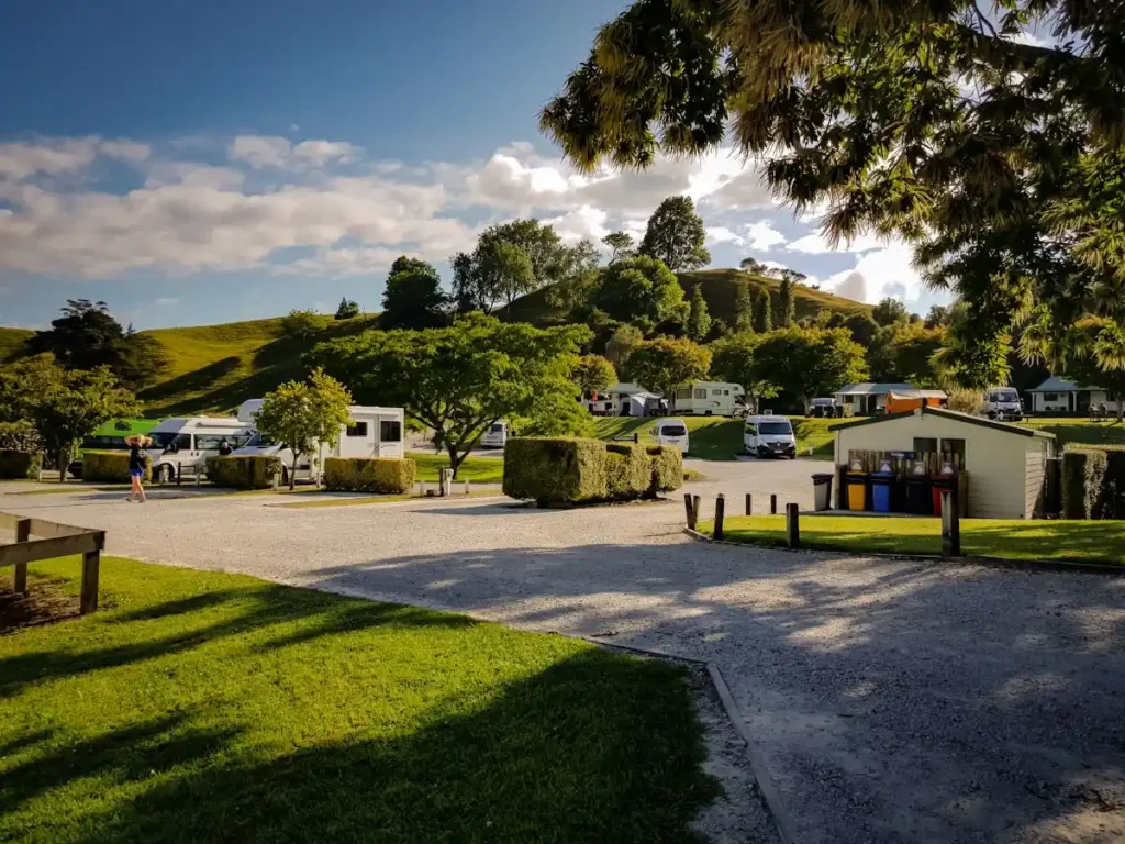 Holiday Park en Nueva Zelanda