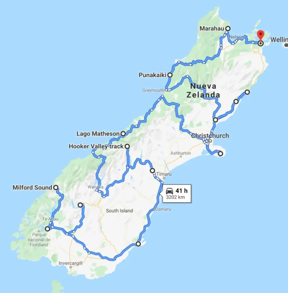 Circuito Isla Sur Nueva Zelanda
