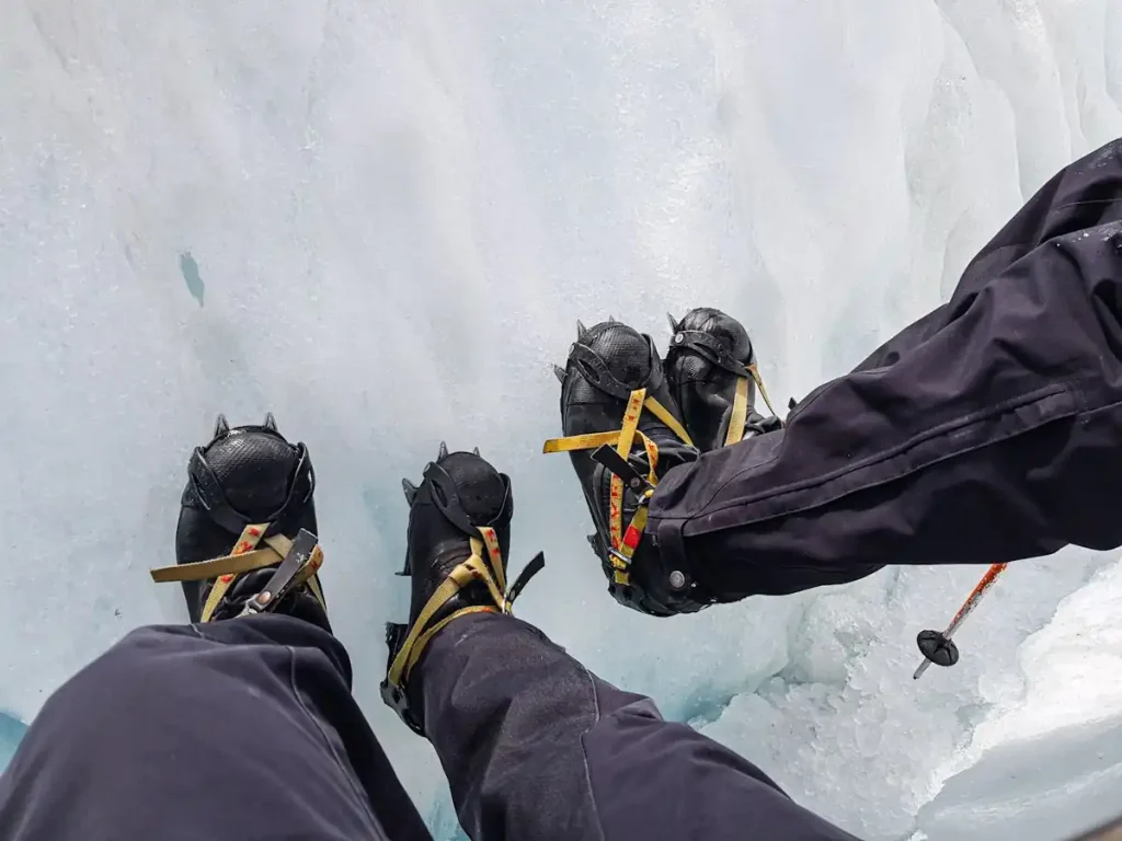 Hiking en glaciar Franz Josef. Isla Sur de Nueva Zelanda