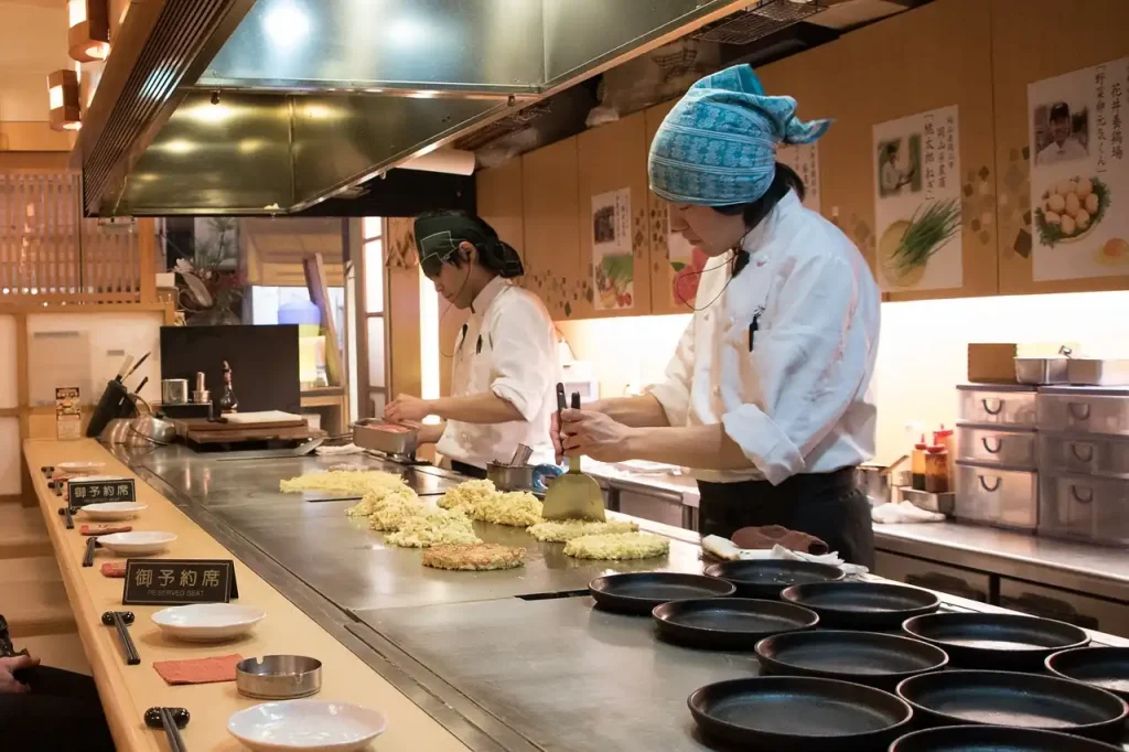Lugares donde comer okonomiyaki en Osaka