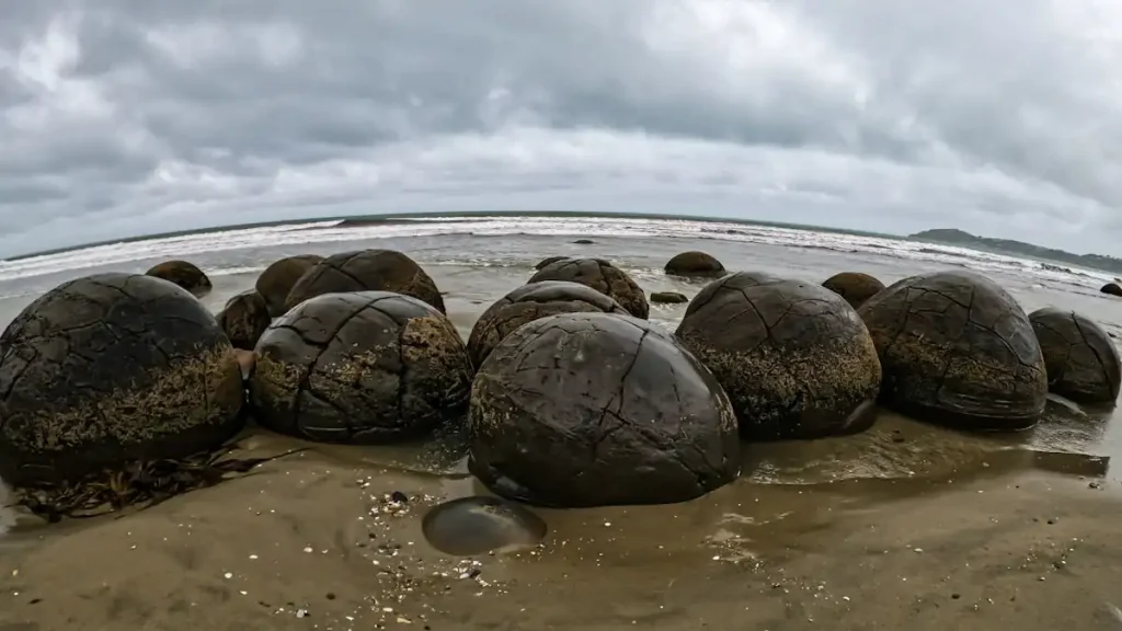 Rocas Moeraki Bouders Nueva Zelanda