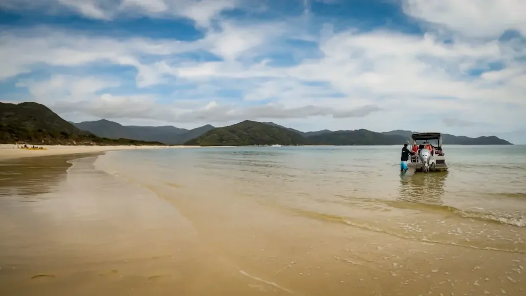 Taxi en Abel Tasman