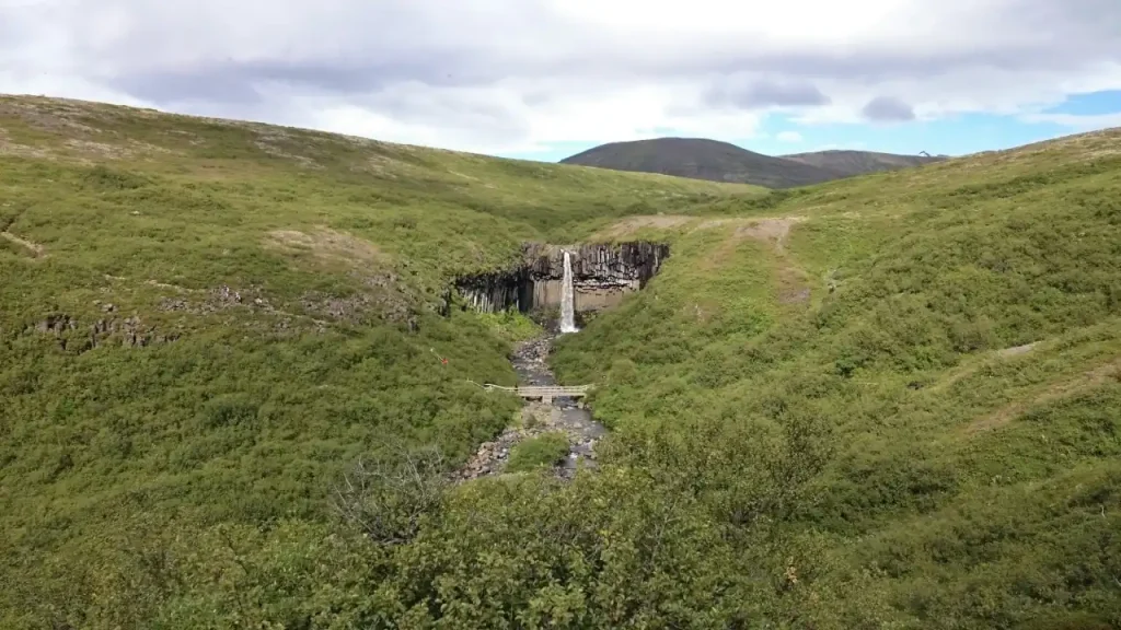 Vistas de Cascada de Svartifoss