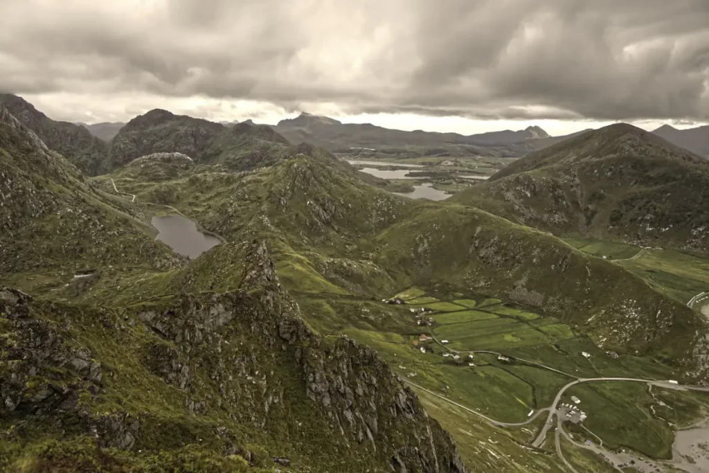 Vistas de las Islas Lofoten