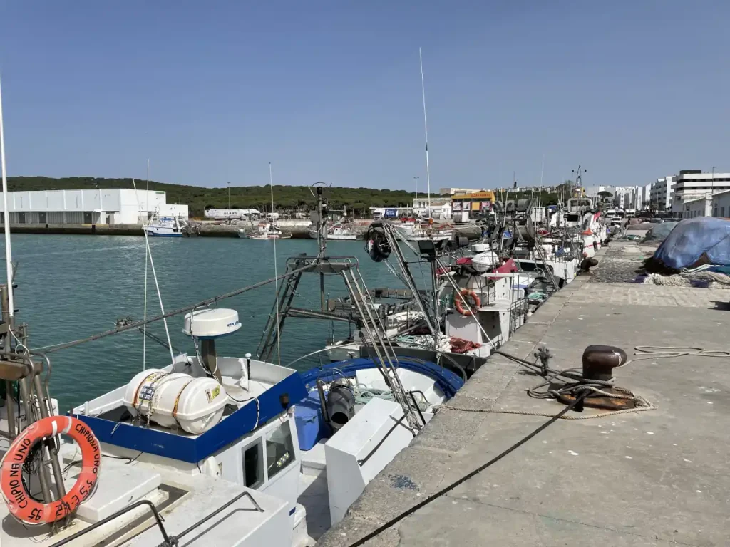 Puerto pesquero Barbate